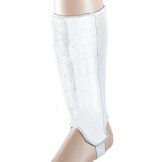 Markwort Ultimate足球新護腿板 足球護腿套, 白色