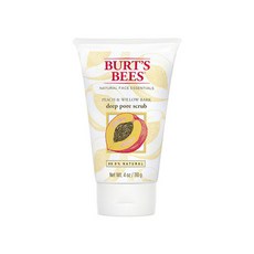 BURT'S BEES 深層蜜桃毛孔磨砂膏, 1個, 110克