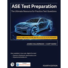 (英文圖書) ASE Test Preparation: The Ultimate Resource for Practice Test Questions 平裝版, Pearson, 英文