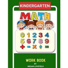 (英文圖書) Kindergarten Math Workbook 平裝版, Independently Published, 英文