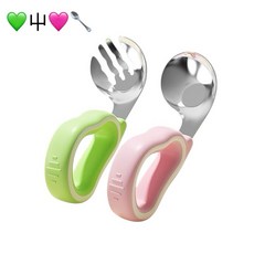 兒童/寶寶不鏽鋼學習湯匙 (副食品適用), 詳見商品包裝, 1個, 詳見商品包裝