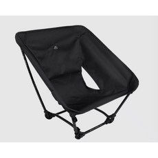 TILLAK Cordura1000D 戰術摺疊椅, 黑色, 1個