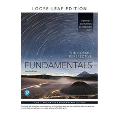 (英文圖書) The Cosmic Perspective Fundamentals Loose-Leaf Edition Loose Leaf, Pearson, 英文, 活頁