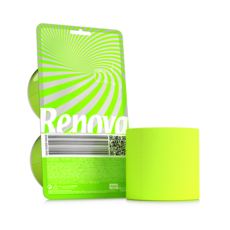 Renova 滾筒式檀香彩色卷紙 綠色 （2入）, 1組, 2捲, 1610cm