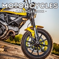 (英文圖書) Motorcycles Calendar 2022: 16-Month Calendar Cute Gift Idea For Bikers Women & Men 平裝版, Independently Published, 英文