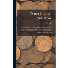 (英文圖書) Coin Chart Manual: Supplementary to Thompson's Bank Note and Commercial Reporter Containing ... 精裝版, Legare Street Press, 英文