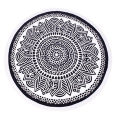 Slippa 圖案圓形毛毯 152.4cm, 1個, Lani