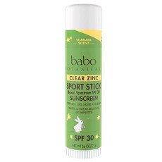 babo BOTANICALS CLEAR ZINC運動用防曬棒 SPF30, 夏天, 1入, 17g