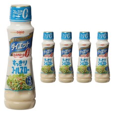 OilliO 沙拉醬 清爽涼拌菜口味, 5個, 185ml