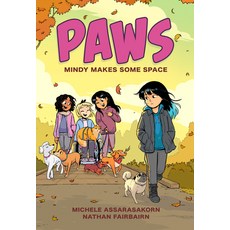 (英文圖書)Paws: Mindy Makes Some Space: A Graphic Novel 平裝版, G.P. Putnam's Sons Books fo..., 英文