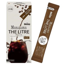 AGF Blendy The Litre即溶咖啡粉, 1個, 6入