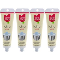 蛋糕伴侶結冰顏色白色, 4入, 120g