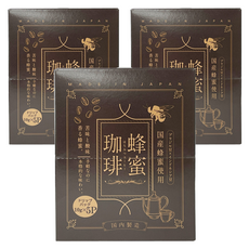 DOSHISHA 蜂蜜咖啡滴濾袋, 3個, 5入, 10g