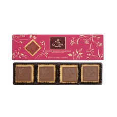 GODIVA 奢華餅乾系列牛奶巧克力, 1個, 100g
