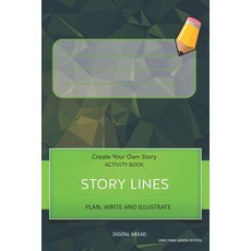 (英文圖書)Story Lines - Create Your Own Story Activity Book Plan Write and Illustrate: Un... 平裝版, Independently Published, 英文