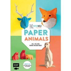 Paper Animals: Volume 1: Fox Deer Meerkat and Bear Family 平裝版, Gingko Press, 英文