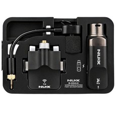 NUX B-6 薩克斯風無線系統 2.4GHz無線傳輸 三段EQ音色 含充電盒 公司貨, 灰色, 1套