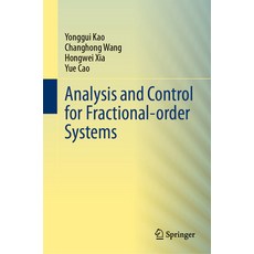 (英文圖書) Analysis and Control for Fractional-Order Systems 精裝版, Springer, 英文