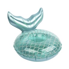 SUNNYLIFE 充氣飲料架水配件, 1個, 美人魚