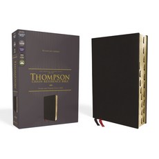 (英文圖書) Nasb Thompson Chain-Reference Bible Genuine Leather Calfskin Black 1995 Text Red Letter... Leather, Zondervan, 英文, 皮革