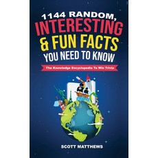 (英文圖書) 1144 Random Interesting & Fun Facts You Need To Know - The Knowledge Encyclopedia To Win Trivia 精裝版, Alex Gibbons, 英文