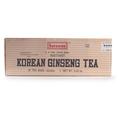 SUPERIOR TRADING COMPANY 高麗人蔘萃取即溶茶, 50包, 3g