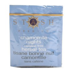 STASH TEA 洋甘菊風味晚安涼茶茶包, 10片, 0.9克