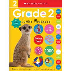 (英文圖書)Second Grade Jumbo Workbook: Scholastic Early Learners (Jumbo Workbook) 平裝版, Cartwheel Books, 英文