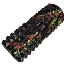 MAJI SPORTS LATIC Knot Release Massage 領帶模具泡沫輥, 黑色的