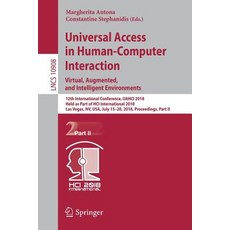 (英文圖書) Universal Access in Human-Computer Interaction. Virtual Augmented and Intelligent Environme... 平裝版, Springer, 英文