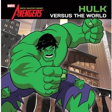 (英文圖書)Hulk Versus the World Library Binding, Marvel Picture Books, 英文, 圖書館裝訂