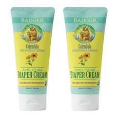 BADGER 蜜蠟向日葵金盞花屁屁膏, 2入, 87ml