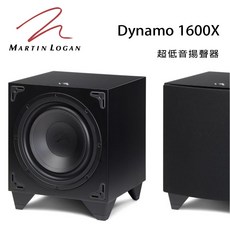Martin Logan Dynamo 1600X 超低音喇叭/只，無線連接，1600X功率，家庭影院必備，享受震撼低音