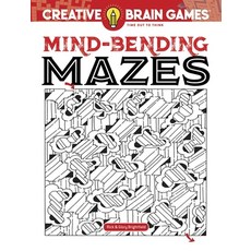 (英文圖書) Creative Brain Games Mind-Bending Mazes 平裝版, Dover Publications, 英文
