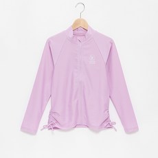 LOVETOXIC LT側抽繩前開拉鍊防磨衣, 紫色