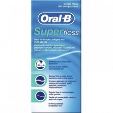 Oral-B 歐樂B Super floss 3合1牙線, 1個, 50件