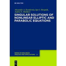 (英文圖書) Singular Solutions of Nonlinear Elliptic and Parabolic Equations 精裝版, de Gruyter, 英文