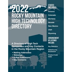 (英文圖書) Rocky Mountain High Technology Directory 2022 平裝版, Relevant Information, LLC, 英文
