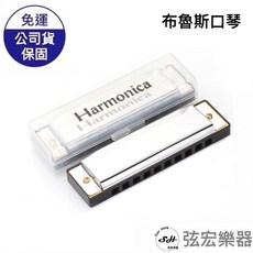 布魯斯口琴 10孔, 銀色, 1個