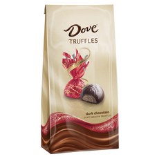 Dove 德芙 松露絲滑黑巧克力, 1個, 150.5克