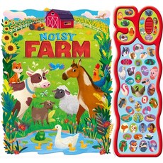 (英文圖書)Noisy Farm: With 50 Fun Sound Buttons Board Books, Igloo Books, 英文, 硬頁書