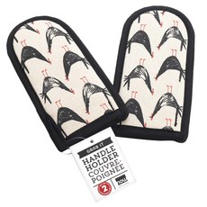 now DESIGNS 印花隔熱鍋墊, 2件, 雞抓