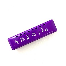愛樂芬音樂 Elegant 8孔單音小口琴 兒童音樂啟蒙玩具 益智口琴, 紫色, 1個