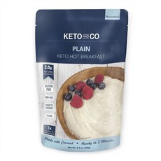 Keto And Co 熱早餐純素無麩質素食主義者, 160克, 1個