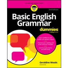 (英文圖書) Basic English Grammar for Dummies - Us 平裝版, 英文