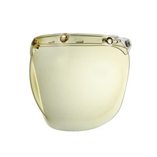 CABRON Feture 黃金銅釦PP風鏡 機車騎士必備 安全防護 清晰視野 復古風格, 黃色