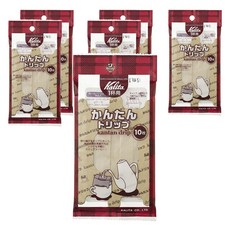 Kalita 1杯用咖啡濾紙, 6個, 10個