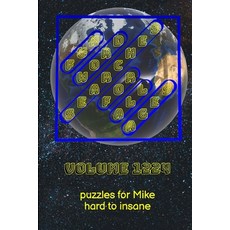 (英文圖書) Fun Word Searches for All Ages Volume 1224: Puzzles for Mike - Hard to Insane 平裝版, Lulu.com, 英文