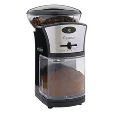 Capresso Burr 咖啡研磨機豆研磨機黑色不銹鋼 147ml, 單品