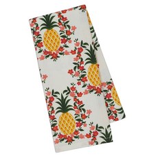 DESIGN IMPORTS 鳳梨雞蛋花印廚房餐巾45.7 x 71.1cm, 1個, 混色